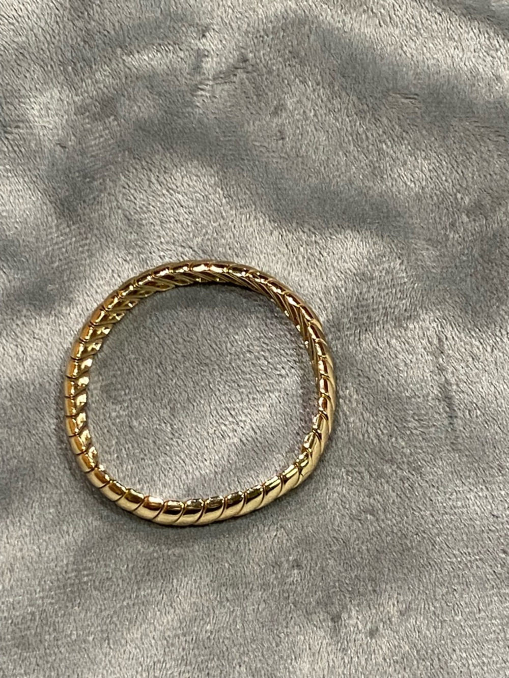 J. Crew Factory Gold Braided Bangle Bracelet